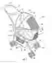 Fig. 02 - Pet stroller with latchable canopy bar