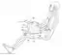 Fig. 01 - Portable work support and keyboard/mouse tray and work station and tethered chair