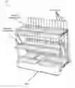 Fig. 01 - FORKLIFT FORK STORAGE RACK