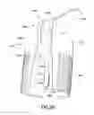 Fig. 22 - Capillary action collection device and container assembly