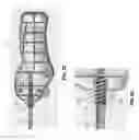 Fig. 35 - Method and apparatus for attaching tissue to bone, including the provision and use of a novel knotless suture anchor system