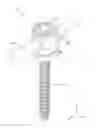 Fig. 01 - Polyaxial pedicle screw with increased angulation