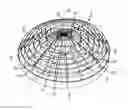 Fig. 01 - Eye lens having a toric refractive surface profile and a surface structure that is stepped in a radial direction