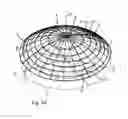 Fig. 14 - Eye lens having a toric refractive surface profile and a surface structure that is stepped in a radial direction