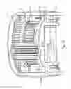 Fig. 22 - Handle assembly for implant delivery apparatus comprising a force limiter, a displacement limiter and/or a brake frame assembly