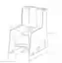 Fig. 01 - Sensory upright chair for applying deep touch pressure and method of use