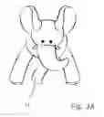 Fig. 07 - PLUSH ANIMAL SHAPED TOY WITH PACIFIER