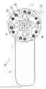Fig. 01 - Handheld Combined Magnetic and Light Therapy Device
