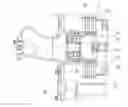 Fig. 01 - Aircraft engine with an apparatus for separating oil and a device for increasing pressure