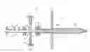 Fig. 01 - Fluid injection nozzle for fluid bed reactors