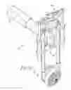 Fig. 11 - Machine suspension and height adjustment