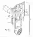 Fig. 13 - Machine suspension and height adjustment