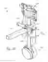 Fig. 24 - Machine suspension and height adjustment