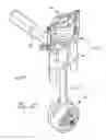 Fig. 28 - Machine suspension and height adjustment