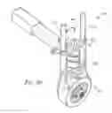 Fig. 40 - Machine suspension and height adjustment