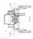 Fig. 47 - Machine suspension and height adjustment