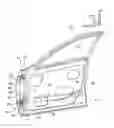 Fig. 01 - Vehicle door structure