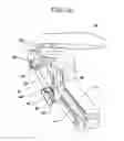 Fig. 03 - Console armrest assembly with dampening strut and integrated inertial lock