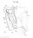 Fig. 07 - Console armrest assembly with dampening strut and integrated inertial lock