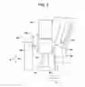 Fig. 08 - Console armrest assembly with dampening strut and integrated inertial lock