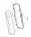 Fig. 09 - Display mirror assembly with an RF shield bezel