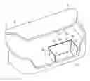 Fig. 01 - Foldable holding device in floorboard
