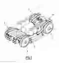 Fig. 02 - Bogie frame for a railway vehicle, associated bogie and method for manufacturing such a bogie frame