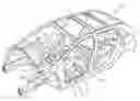 Fig. 01 - Vehicle body structure
