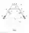 Fig. 03 - Structure for suspending a turboprop having two unducted propellers on a structural element of an airplane