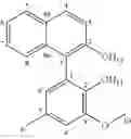 Fig. 19 - Bisphosphites having an outer naphthyl-phenyl unit and a central 2,3′-biphenol unit