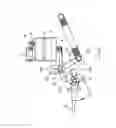 Fig. 16 - Compressed air supplying device of a sewing machine