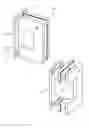 Fig. 01 - Hinge for the controlled rotatable movement of a door, in particular a glass door