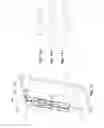 Fig. 13 - FACEPLATE BODY FOR A FUNCTIONALLY ESSENTIAL STRUCTURAL COMPONENT WITH A FACEPLATE, AT WHICH A SUPPORT ELEMENT IS DISPOSED