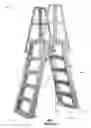 Fig. 02 - Safety mechanical barrier and system for above-ground pool ladders
