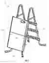 Fig. 03 - Safety mechanical barrier and system for above-ground pool ladders