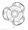 Fig. 03 - Rotary drill bit air/water separator