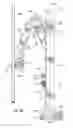 Fig. 15 - Floor mounted racking arm for handling drill pipe