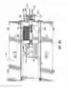 Fig. 28 - Floor mounted racking arm for handling drill pipe