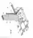 Fig. 43 - Floor mounted racking arm for handling drill pipe