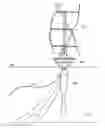 Fig. 01 - Apparatus and method of using a disconnectable floating spar buoy jacket wind turbine