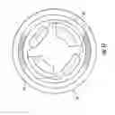Fig. 20 - Fastener for a vehicle lamp assembly