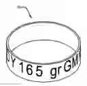 Fig. 01 - Ballistic information tag for weapon and method