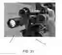 Fig. 32 - Quick detach accessory mount for a rifle