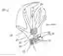 Fig. 01 - Workwear unit having a glove that fastens a control system and functional module to a user's body