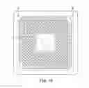 Fig. 13 - Wafer level integrated circuit contactor and method of construction