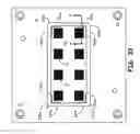 Fig. 31 - Wafer level integrated circuit contactor and method of construction