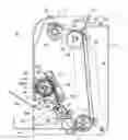 Fig. 01 - Paper sheet stacking mechanism and paper sheet handling device