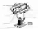 Fig. 01 - Angularly unbounded three-axis spacecraft simulator
