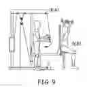 Fig. 11 - Group exercise program utilizing free weight, machine fitness accessory and body movement exercise combination