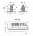Fig. 15 - Stacked microelectronic assembly with TSVS formed in stages and carrier above chip